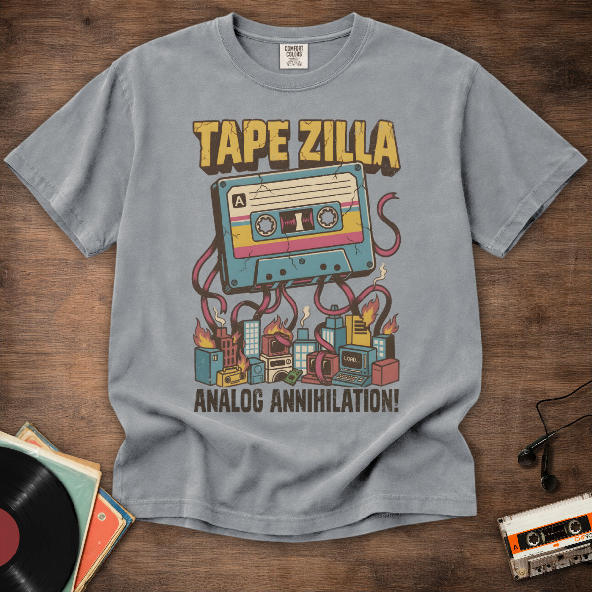 Tape Zilla Comic Tee
