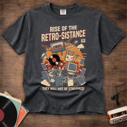 Rise of The Retro-sistance Comic Tee