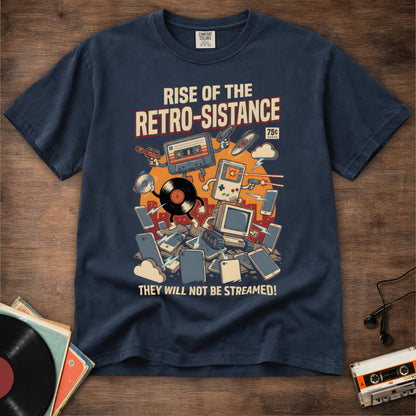 Rise of The Retro-sistance Comic Tee