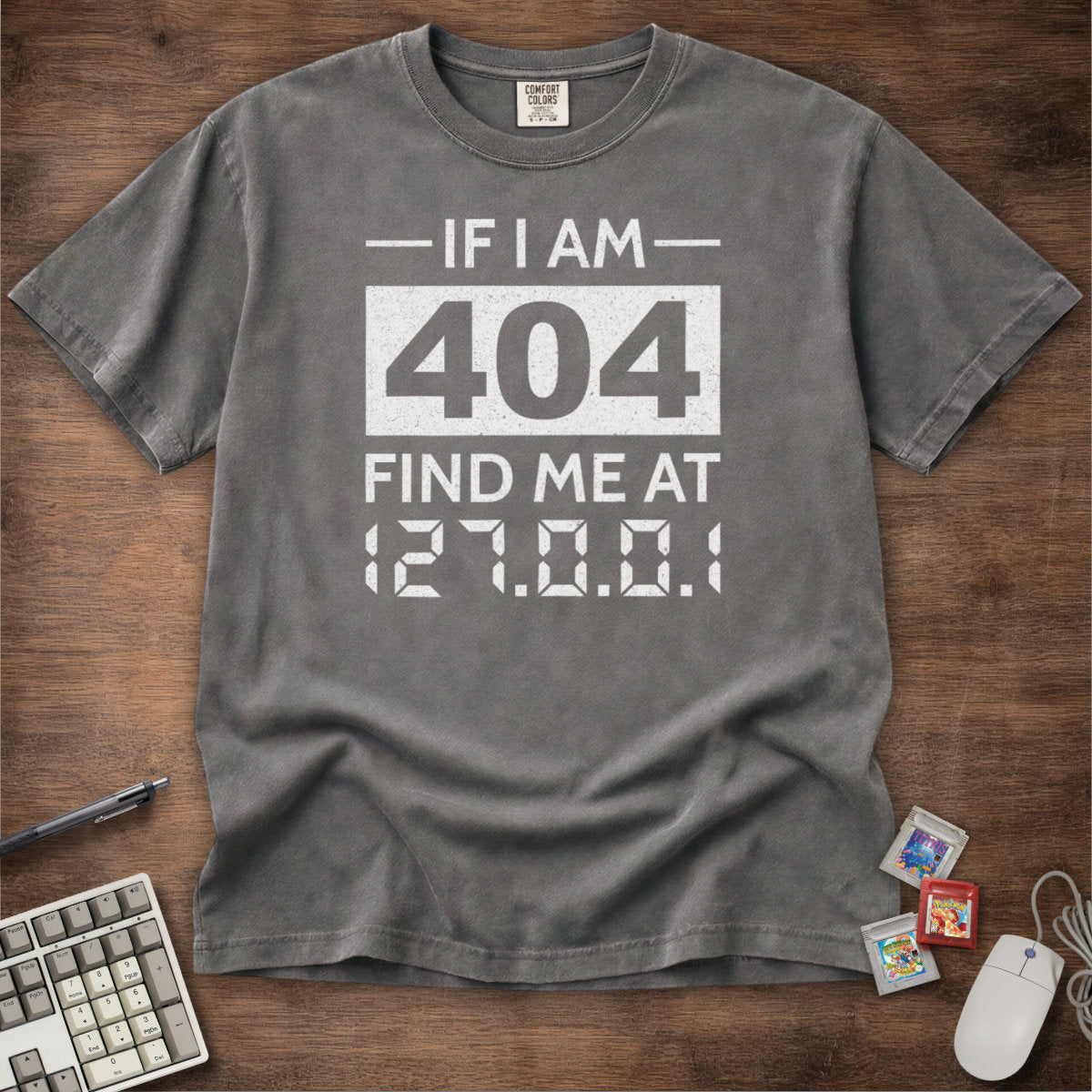 Find Me At 127.0.0.1 Tee
