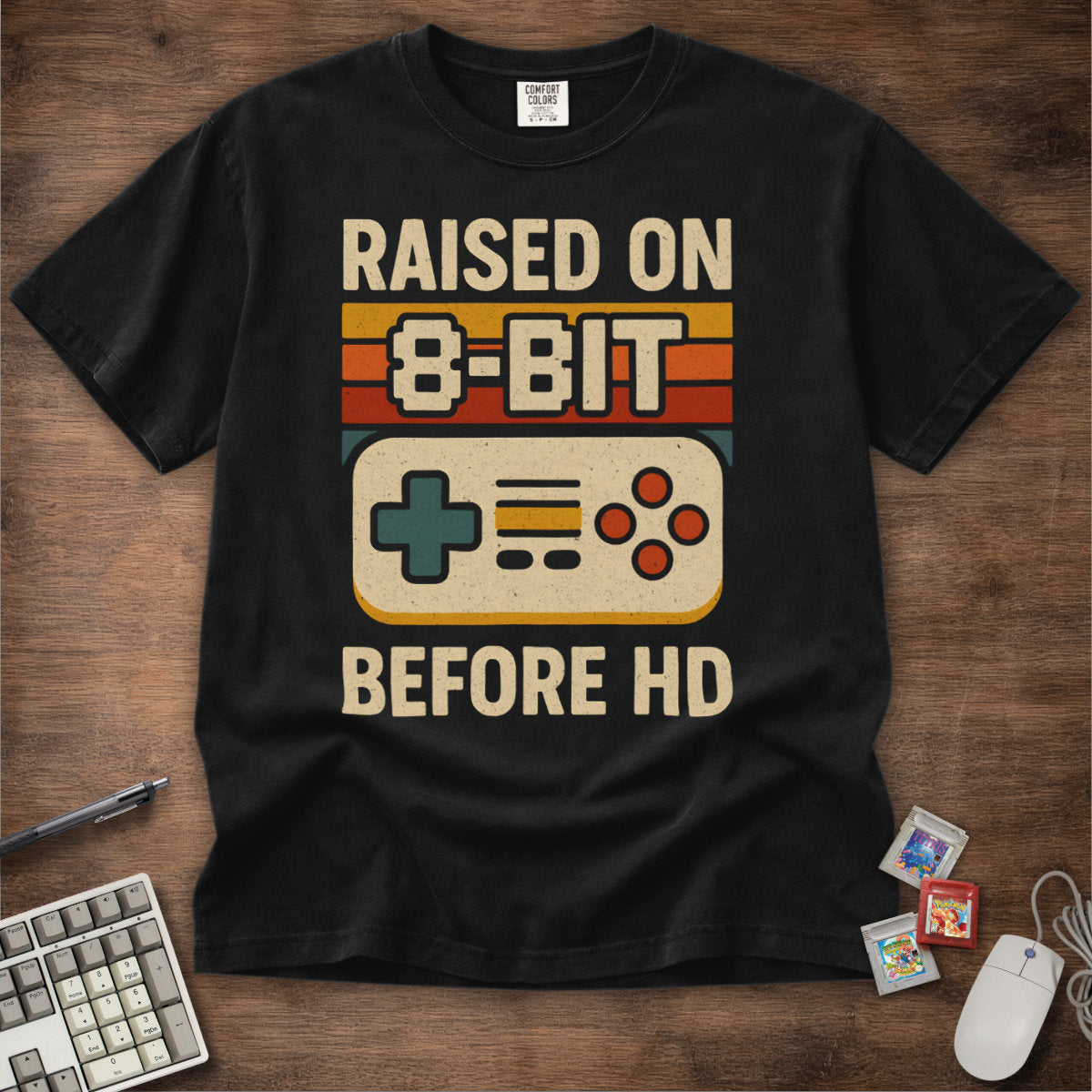 Raised On 8-Bit Tee