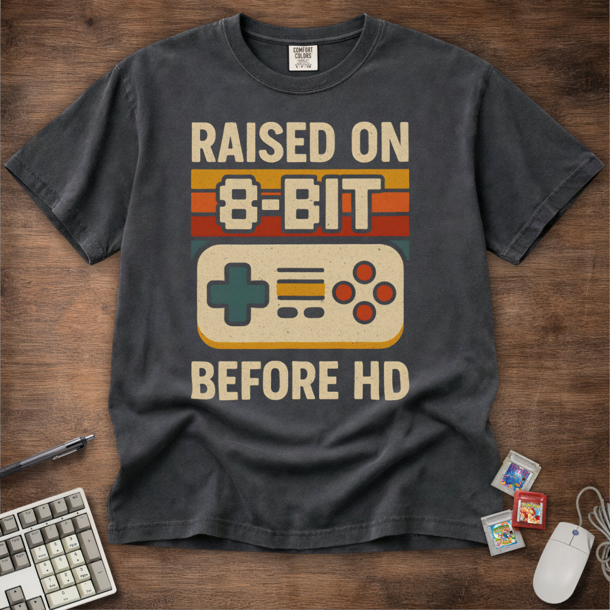 Raised On 8-Bit Tee