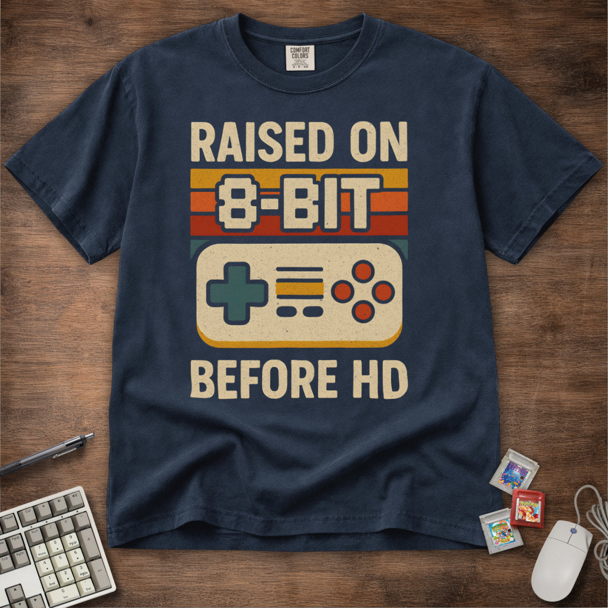 Raised On 8-Bit Tee