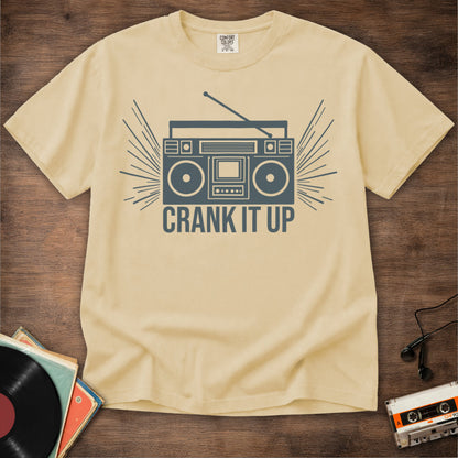 Crank It Up Boombox Tee