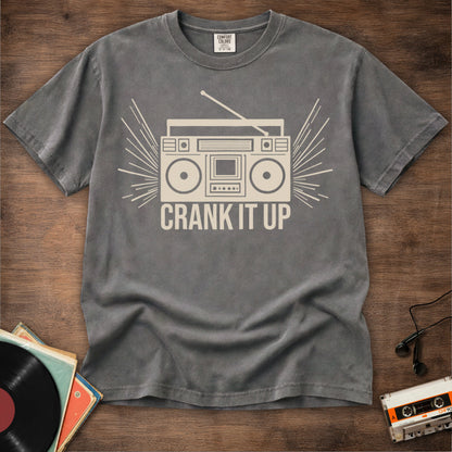 Crank It Up Boombox Tee