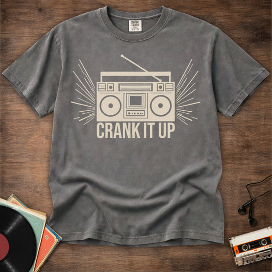 Crank It Up Boombox Tee