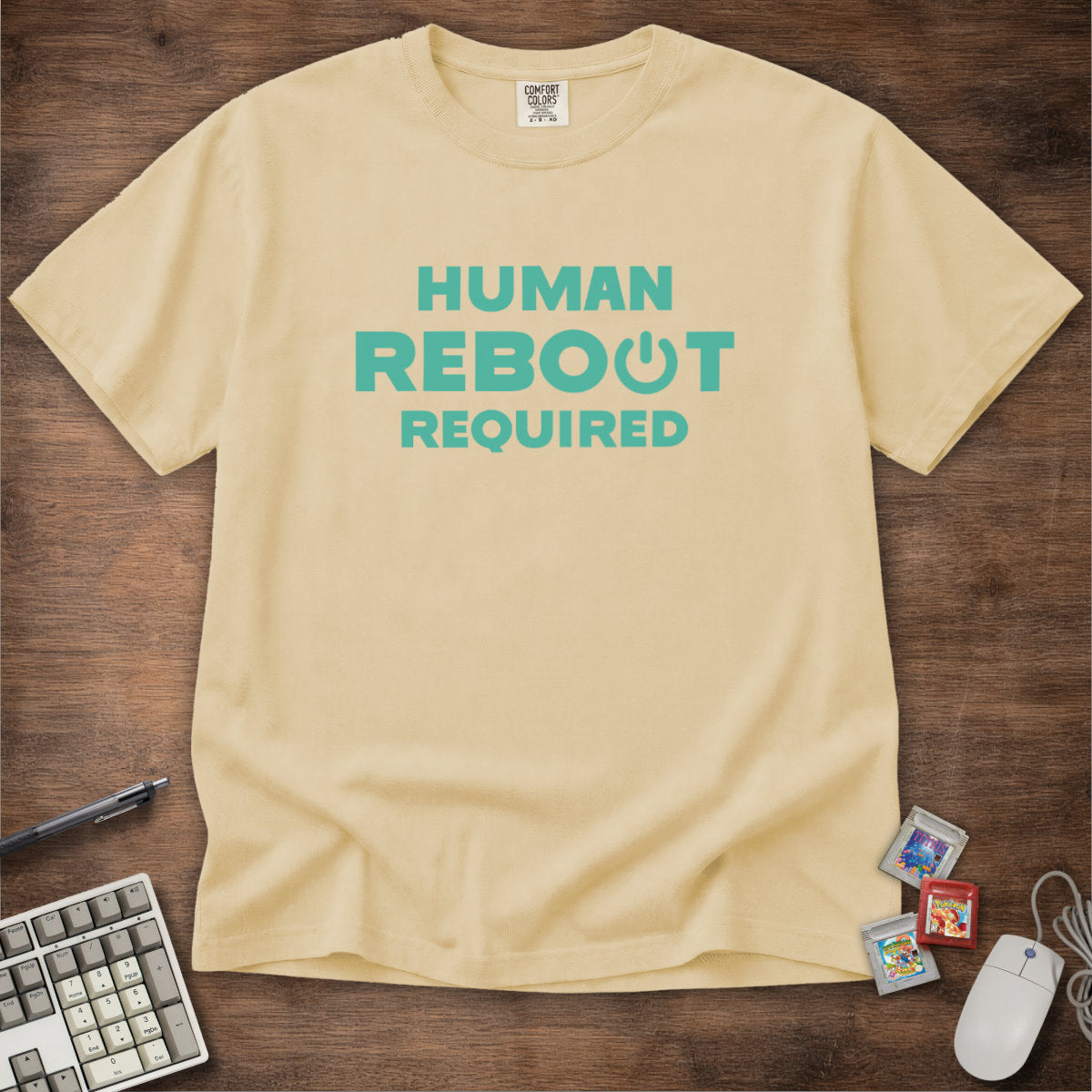 Human Reboot Required Tee