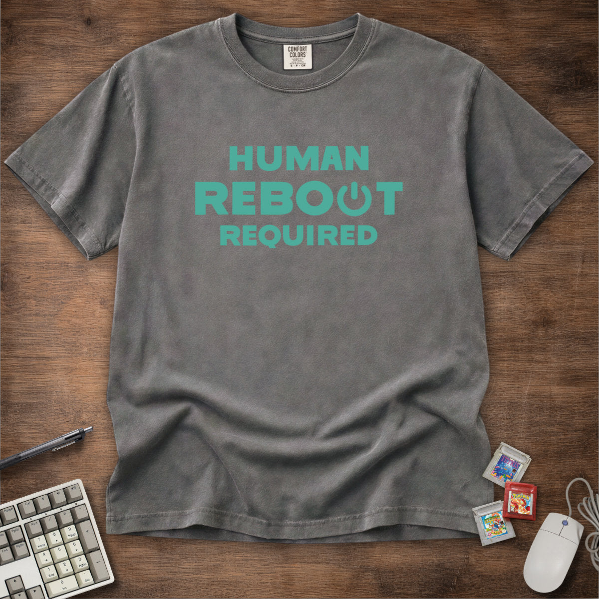 Human Reboot Required Tee