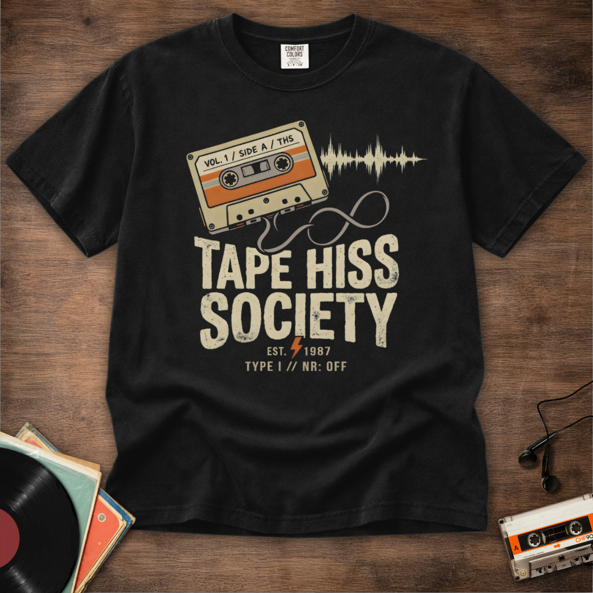 Tape Hiss Society Tee