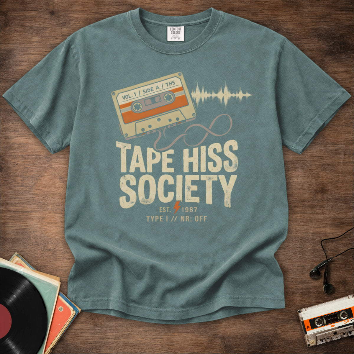 Tape Hiss Society Tee