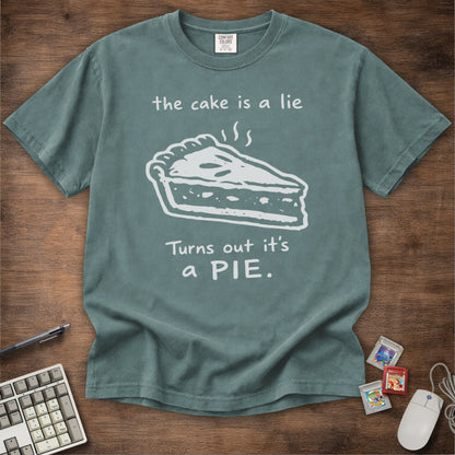 The Cake Is A Lie Parody Tee