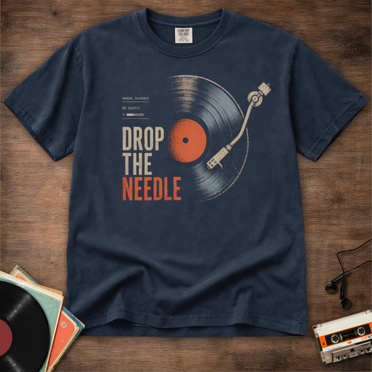 Drop The Needle Tee