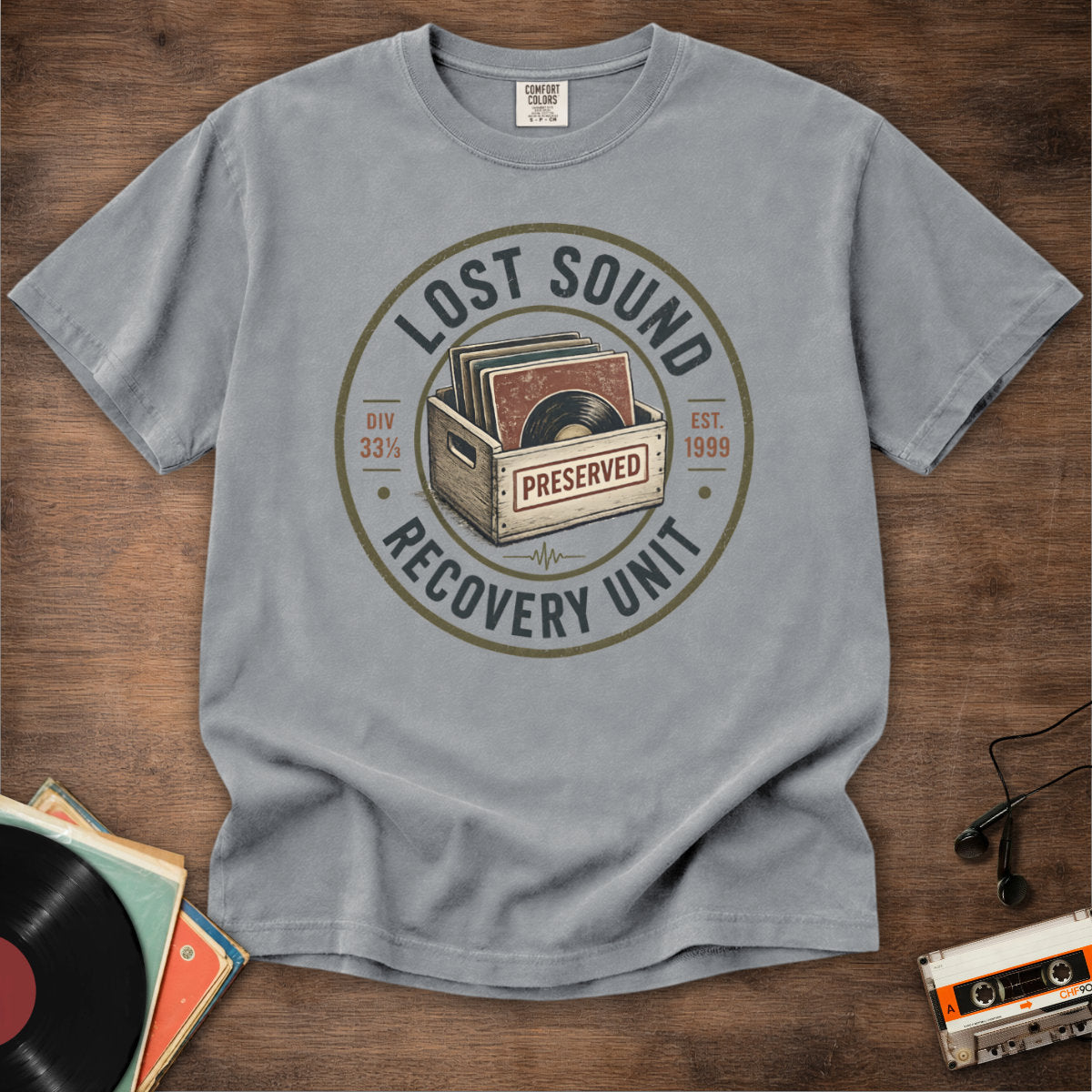 Lost Sound Recovery Unit Tee