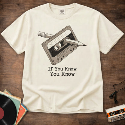 Cassette And Pencil Tee