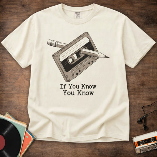 Cassette And Pencil Tee