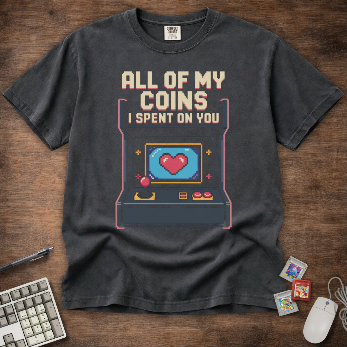 Coins Spent On Arcade Tee