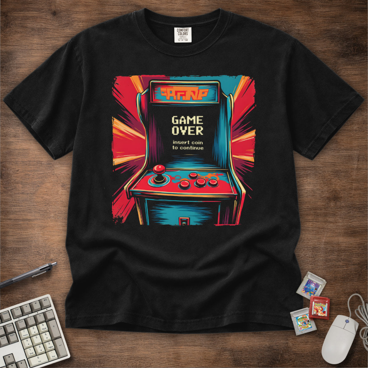Arcade Game Pop Art Tee