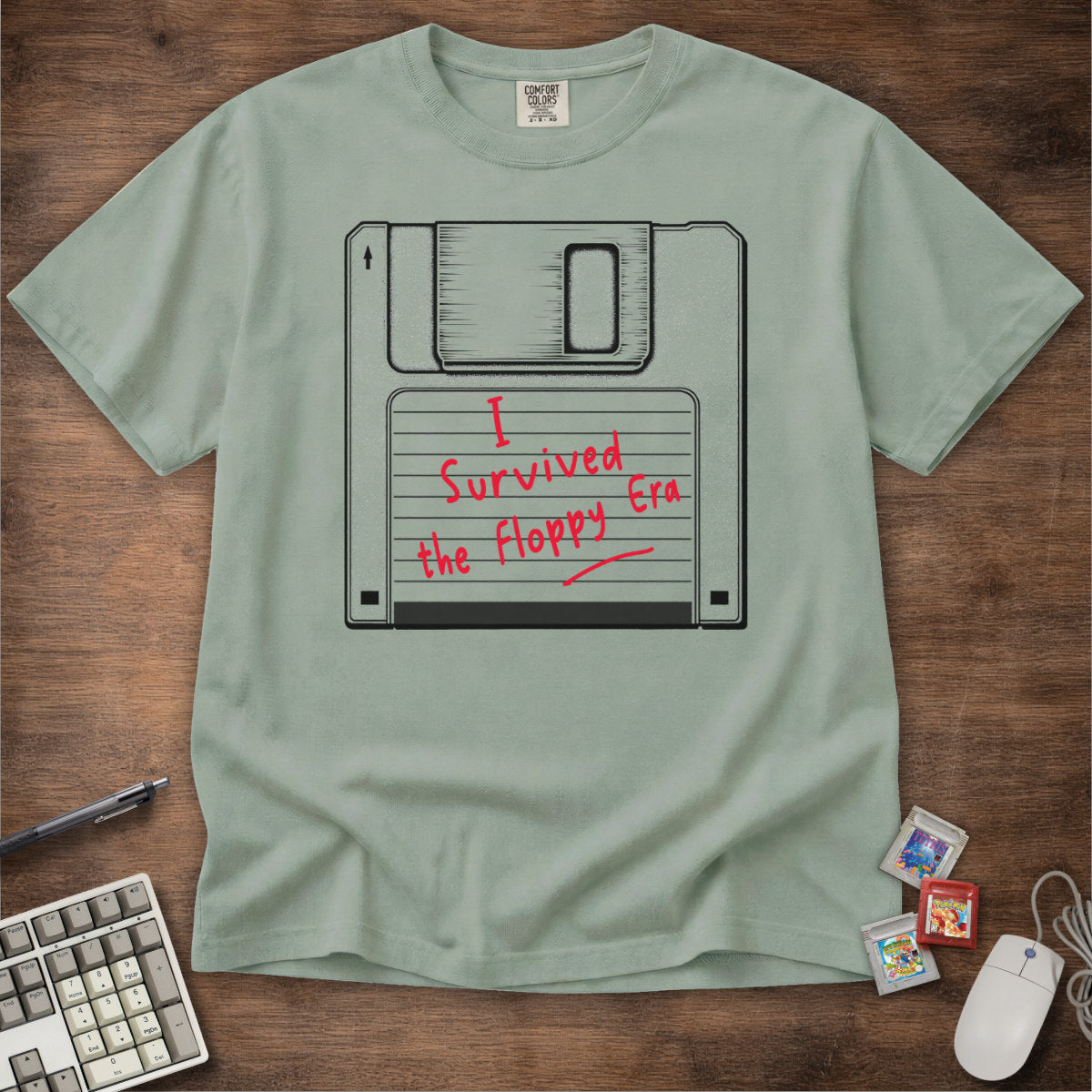 I Survived The Floppy Era Tee