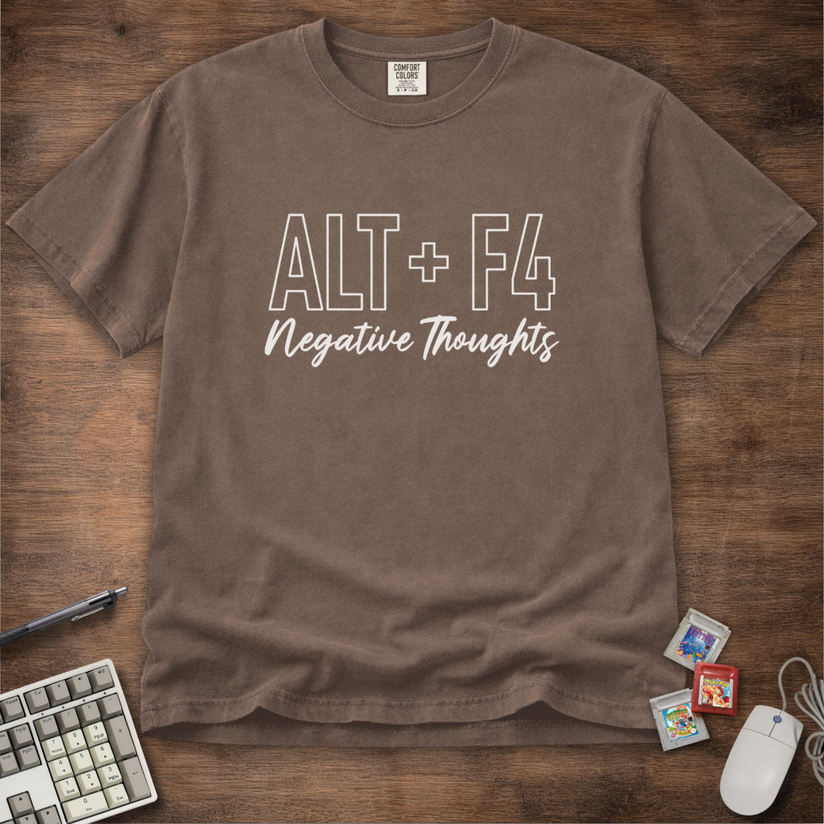 Alt + F4 Negative Thoughts Tee