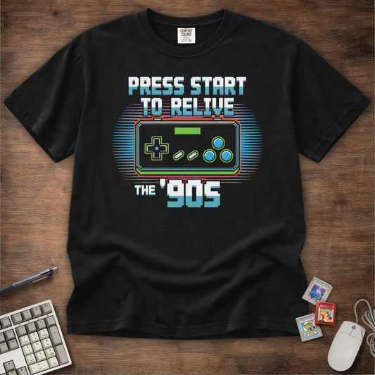 Relive The 90s Retro Game Tee