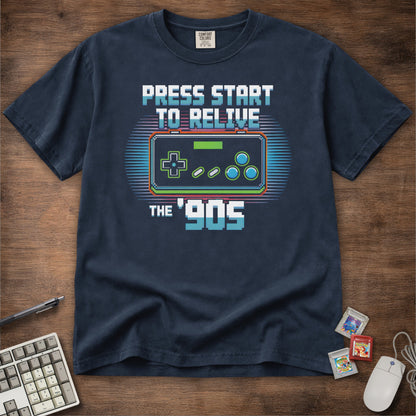 Relive The 90s Retro Game Tee