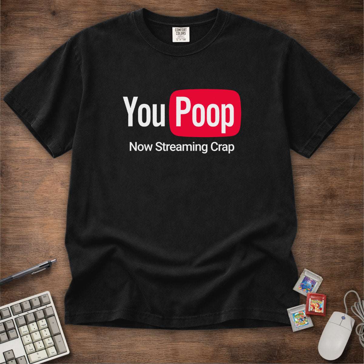 YouPoop YouTube Parody Tee