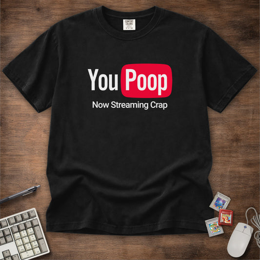 YouPoop YouTube Parody Tee