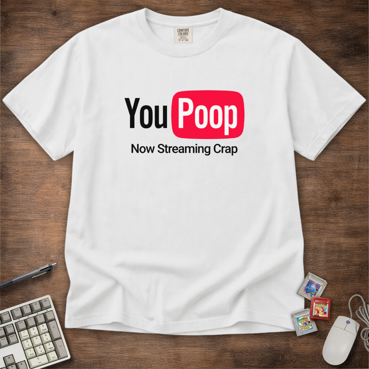 YouPoop YouTube Parody Tee