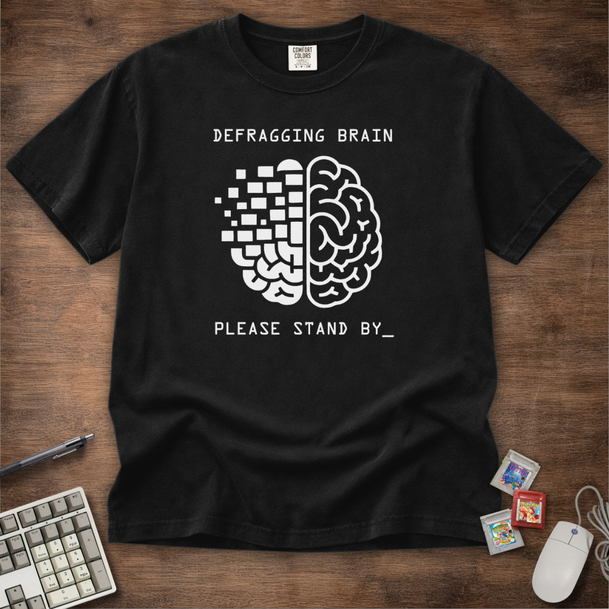 Defragging Brain Tee